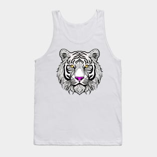 White Tiger Tank Top